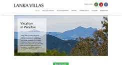 Desktop Screenshot of lankavillas.com